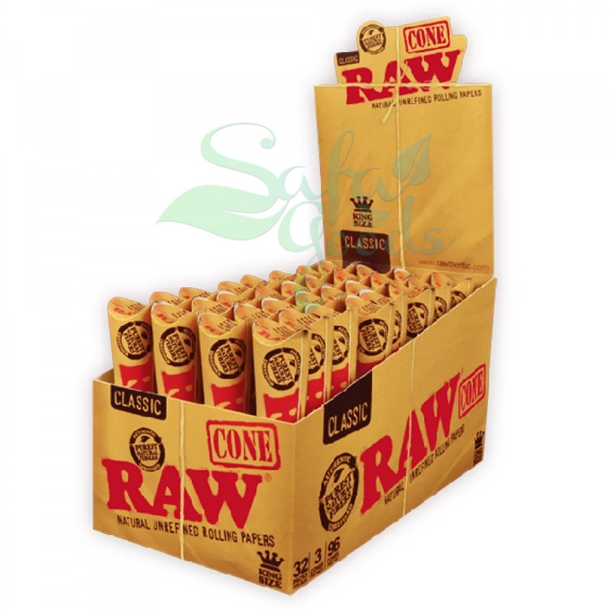 RAW - Classic Cones Display Box